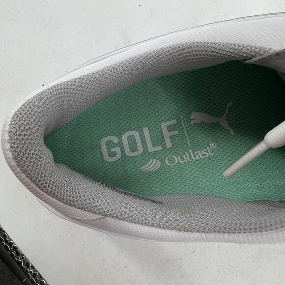 Puma Golf Shoes Womens 9 BioPro Soft-Spike Faux Leather Waterproof Lace Up - Picture 10 of 14